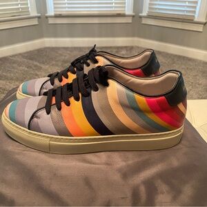 Paul Smith Multicolor Striped Sneakers